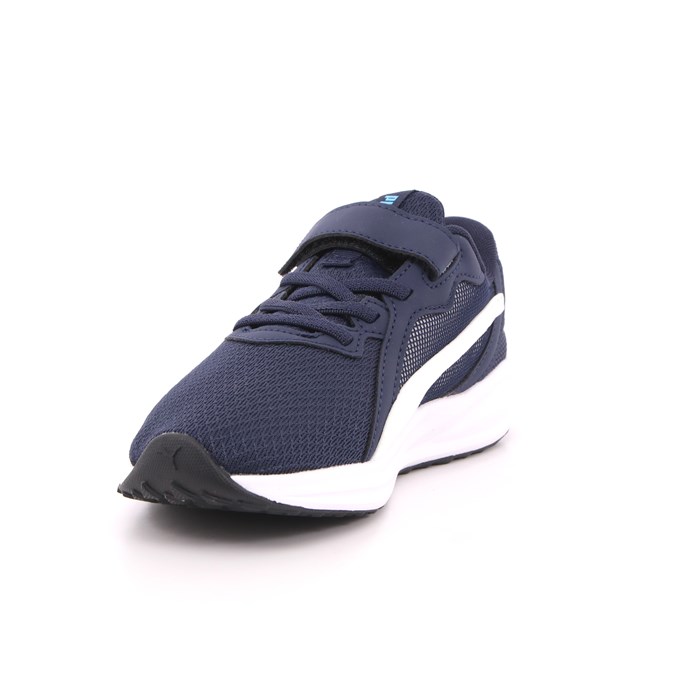 Scarpa Allacciata Puma Bambino Blu  Scarpe 894 - 38453803