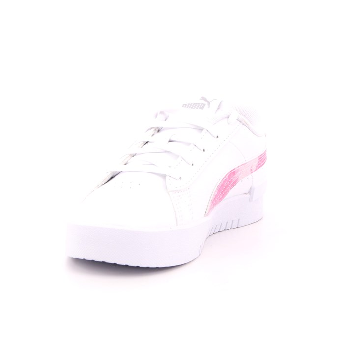 Scarpa Allacciata Puma Bambina Bianco  Scarpe 896 - 38488301