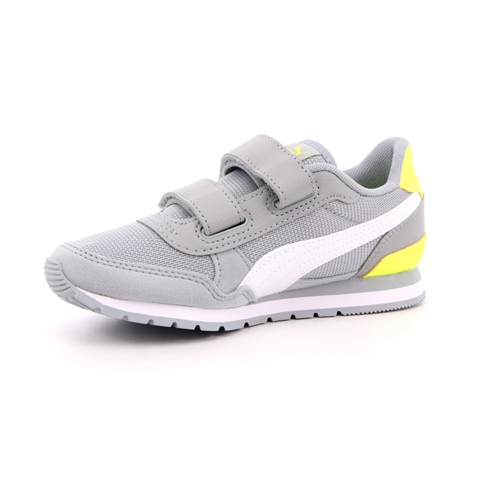 Scarpa Strappi Puma Bambino Grigio  Scarpe 899 - 38551105