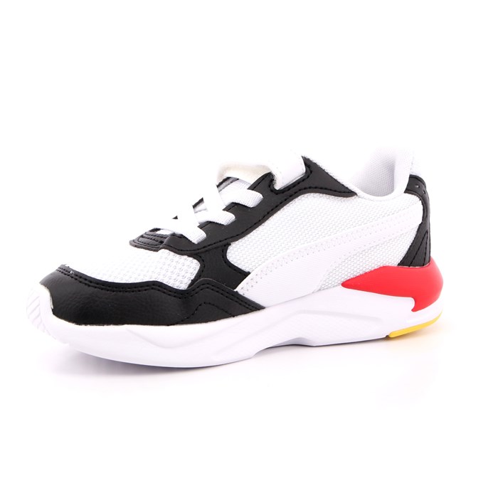 Scarpa Strappi + Elastico Puma Bambino Bianco  Scarpe 902 - 38552502