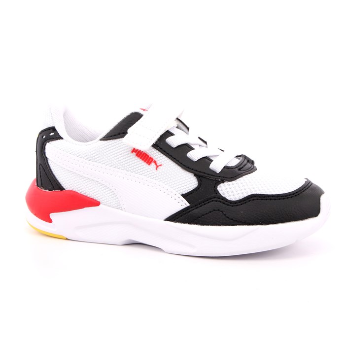 Scarpa Strappi + Elastico Puma Bambino Bianco  Scarpe 902 - 38552502