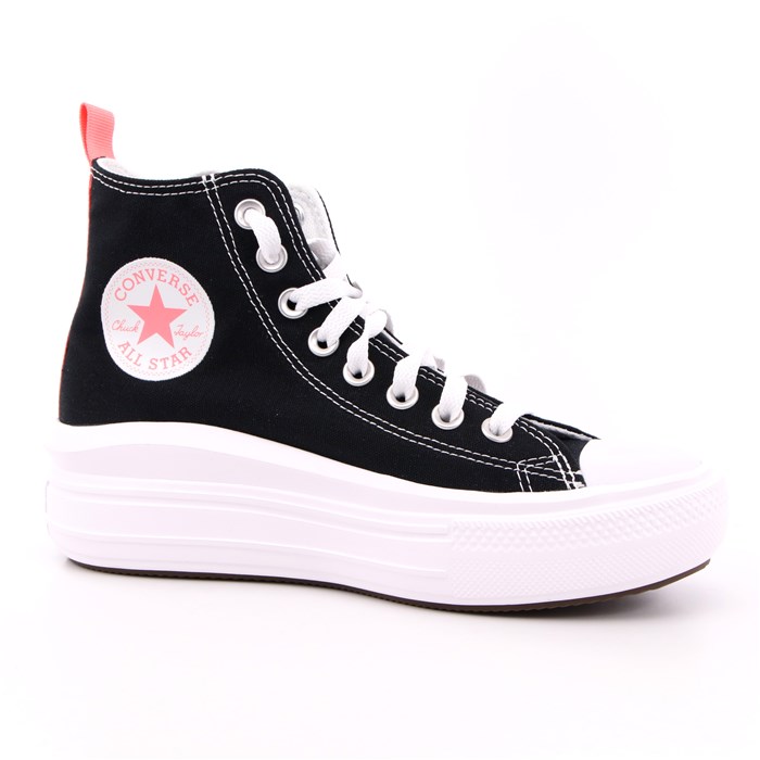 Scarpa Allacciata Converse Bambina Nero  Scarpe 443 - 271716C