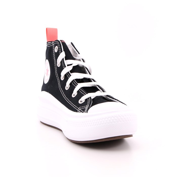 Scarpa Allacciata Converse Bambina Nero  Scarpe 446 - 371527C