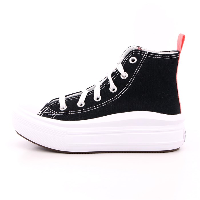 Scarpa Allacciata Converse Bambina Nero  Scarpe 446 - 371527C