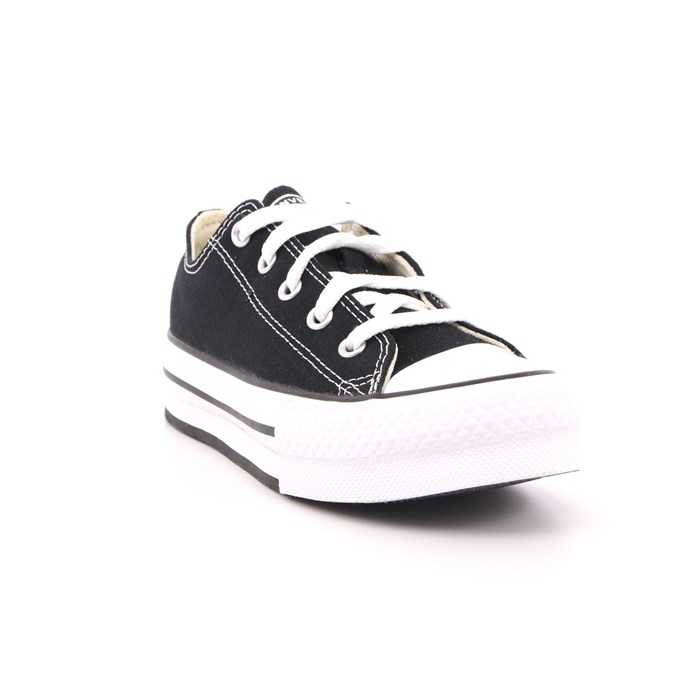 Scarpa Allacciata Converse Bambina Nero  Scarpe 448 - 372861C