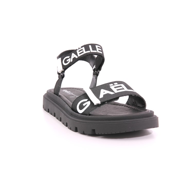 Sandalo Gaelle Bambina Nero  Scarpe 28 - G-1450A