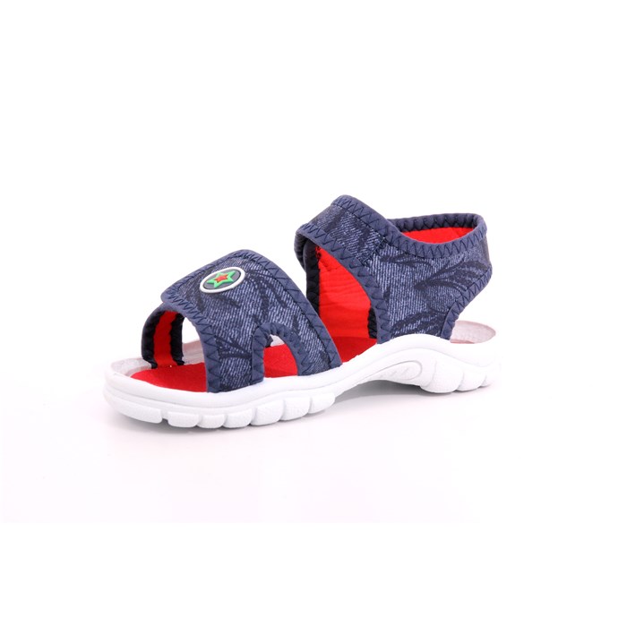 Sandalo Grunland Bambino Blu  Scarpe 555 - PS0154