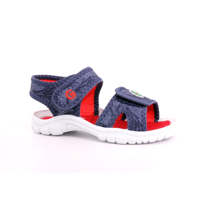 Sandalo Grunland Bambino Blu  Scarpe 555 - PS0154