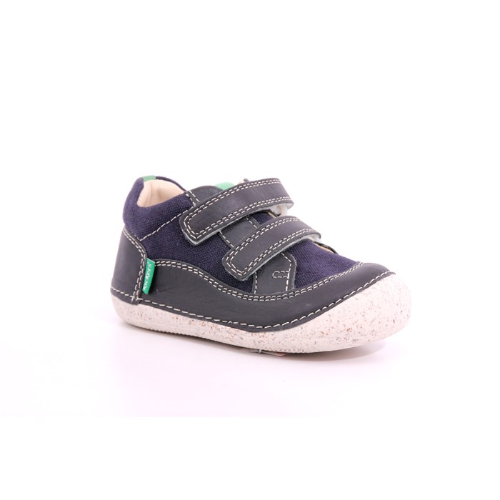 Scarpa Strappi Kickers Bambino Blu  Scarpe 24 - 894560