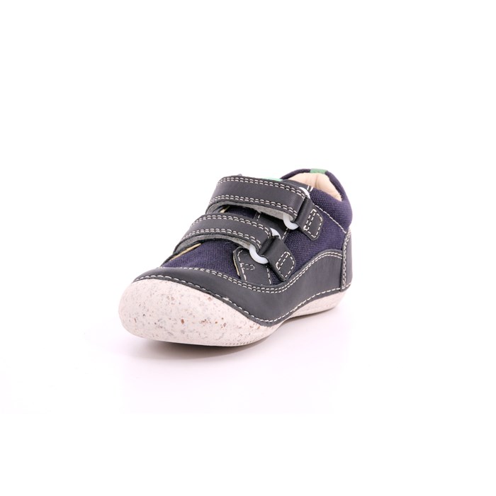 Scarpa Strappi Kickers Bambino Blu  Scarpe 24 - 894560