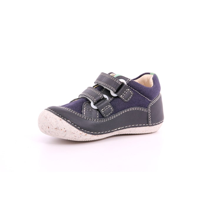 Scarpa Strappi Kickers Bambino Blu  Scarpe 24 - 894560