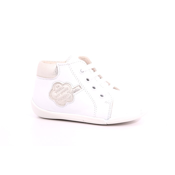 Scarpa Allacciata Kickers Bambino Bianco  Scarpe 25 - 858383