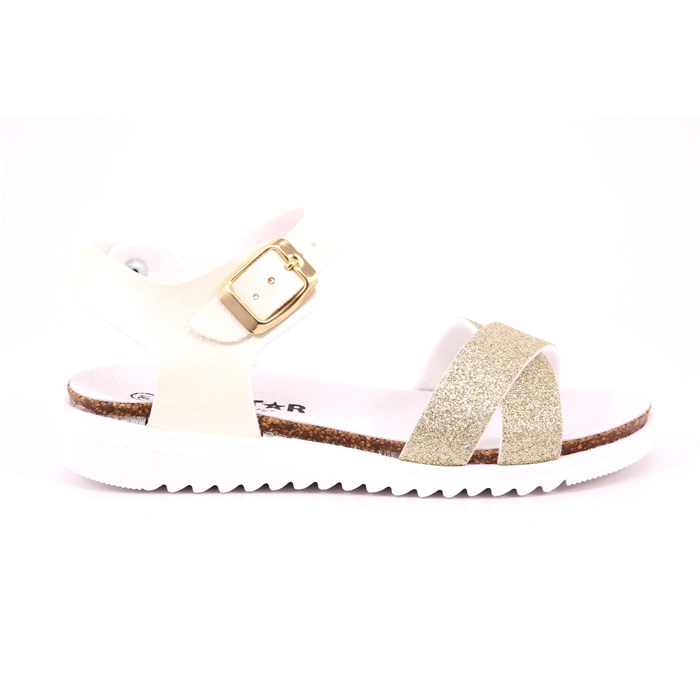 Sandalo Biostar Bambina Platino  Scarpe 24 - ZOE/12