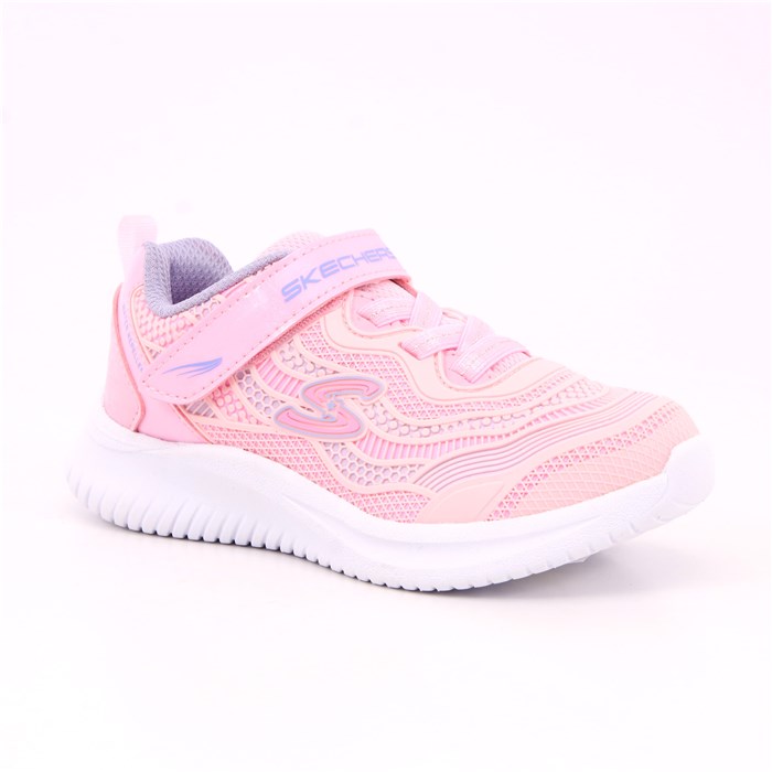 Scarpa Strappi + Elastico Skechers Bambina Rosa  Scarpe 205 - 302433N