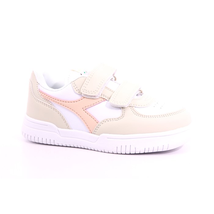 Scarpa Allacciata Diadora Bambina Beige  Scarpe 364 - 101.177722