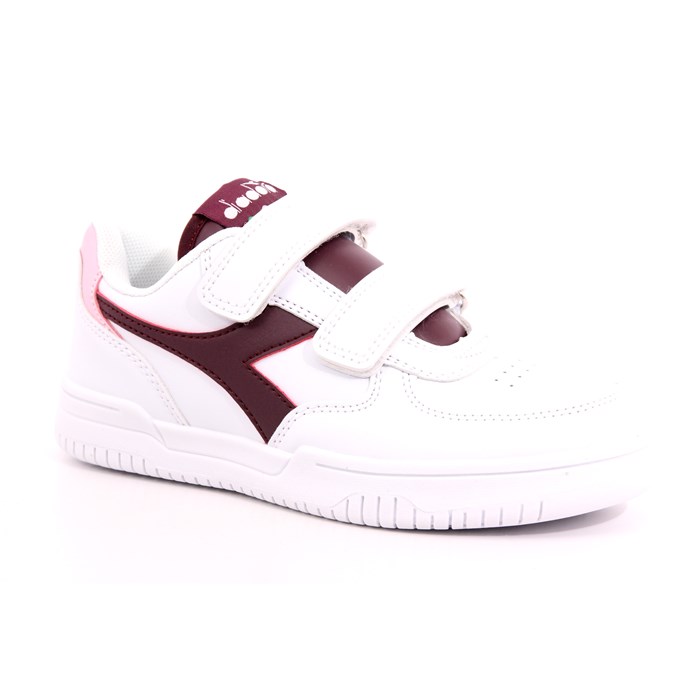 Scarpa Allacciata Diadora Bambina Bianco  Scarpe 366 - 101.177721