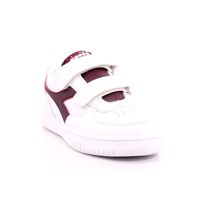 Scarpa Allacciata Diadora Bambina Bianco  Scarpe 366 - 101.177721