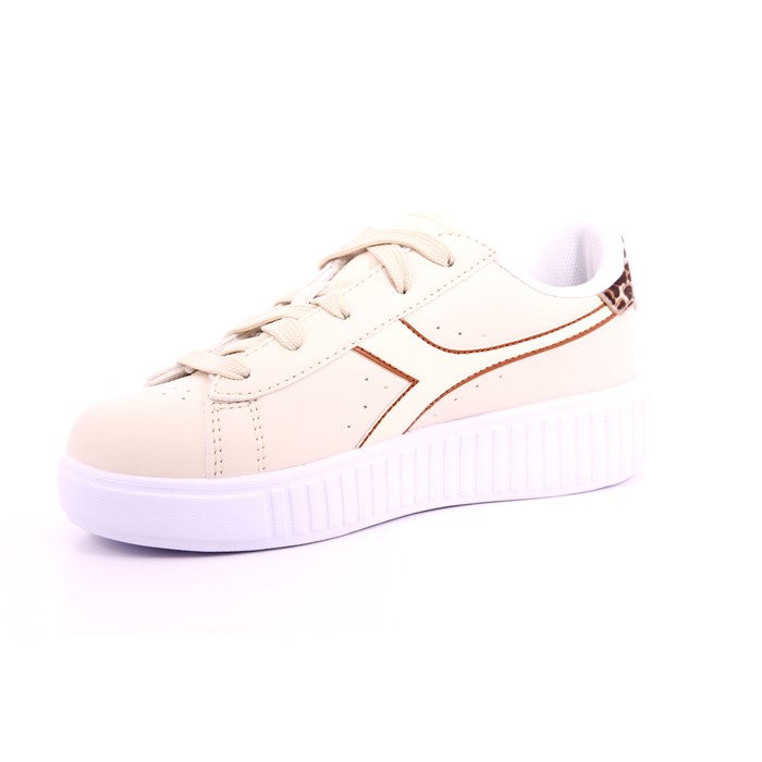 Scarpa Allacciata Diadora Bambina Beige  Scarpe 368 - 101.178650