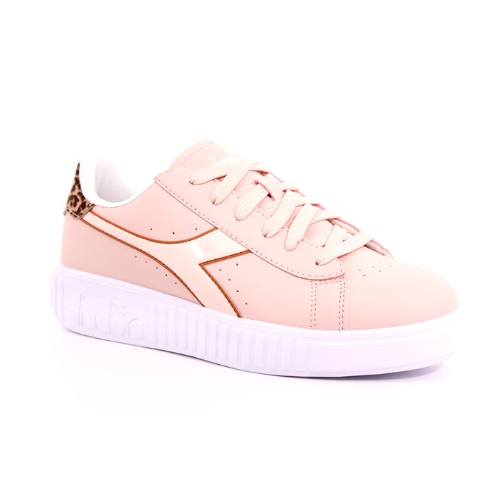 Scarpa Allacciata Diadora Bambina Beige  Scarpe 369 - 101.178649