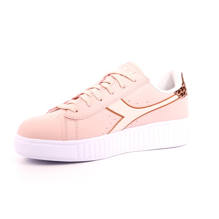 Scarpa Allacciata Diadora Bambina Beige  Scarpe 369 - 101.178649
