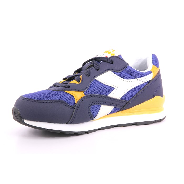 Scarpa Allacciata Diadora Bambino Blu  Scarpe 370 - 101.177716