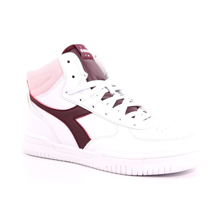 Scarpa Allacciata Diadora Bambina Bianco  Scarpe 375 - 101.177717