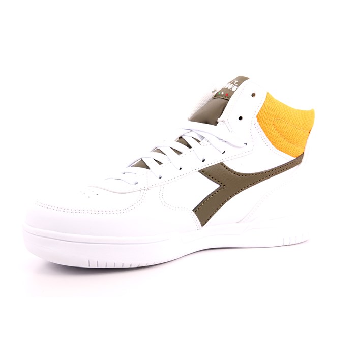Scarpa Allacciata Diadora Bambino Bianco  Scarpe 376 - 101.177717