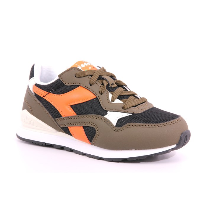 Scarpa Allacciata Diadora Bambino Verde  Scarpe 377 - 101.177716