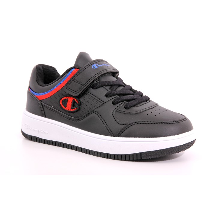 Scarpa Strappi + Elastico Champion Bambina Nero  Scarpe 851 - S32406