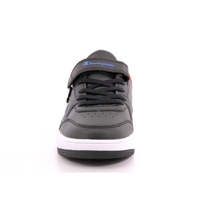 Scarpa Strappi + Elastico Champion Bambina Nero  Scarpe 851 - S32406