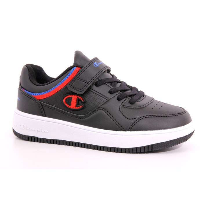Scarpa Strappi + Elastico Champion Bambina Nero  Scarpe 851 - S32406