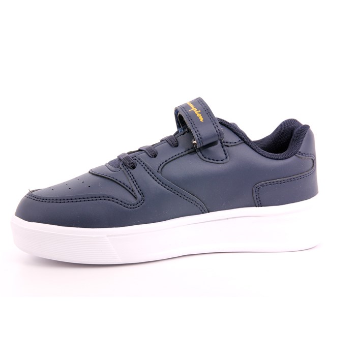 Scarpa Strappi + Elastico Champion Bambino Blu  Scarpe 853 - S32434