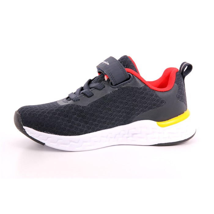 Scarpa Strappi + Elastico Champion Bambino Blu  Scarpe 854 - S32460