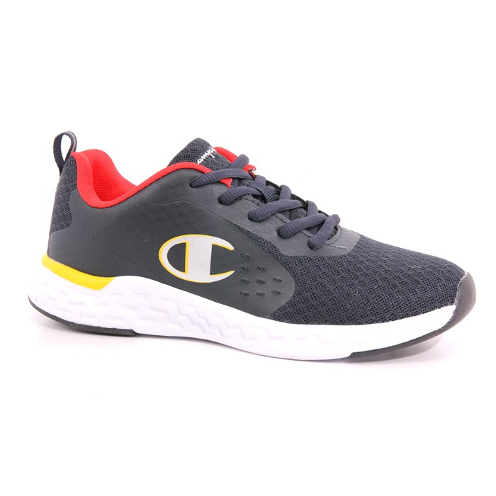 Scarpa Allacciata Champion Bambino Blu  Scarpe 855 - S32461