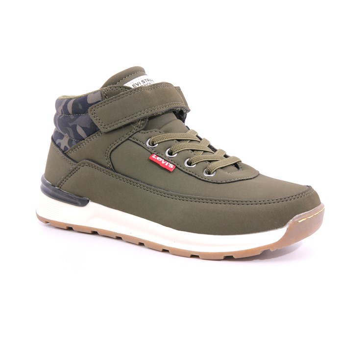 Scarpa Strappi + Elastico Levi's Bambino Verde  Scarpe 181 - VASC