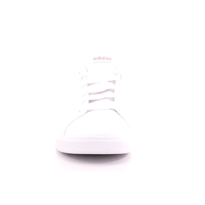 Scarpa Allacciata Adidas Bambina Bianco  Scarpe 1006 - GY2326