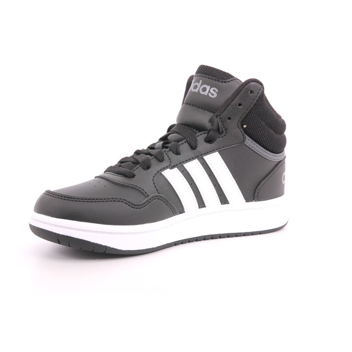 Scarpa Allacciata Adidas Bambino Nero  Scarpe 1013 - GW0402