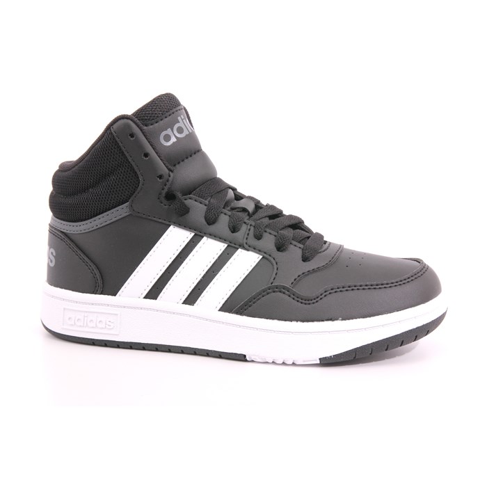 Scarpa Allacciata Adidas Bambino Nero  Scarpe 1013 - GW0402