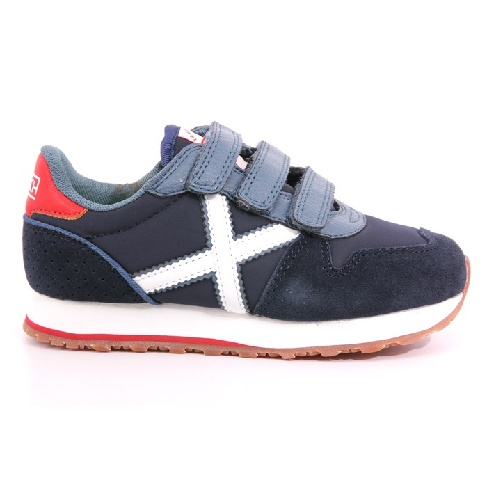 Scarpa Strappi Munich Bambino Blu Scarpa Strappi Munich Bambino Blu Scarpe 140 - 8207490