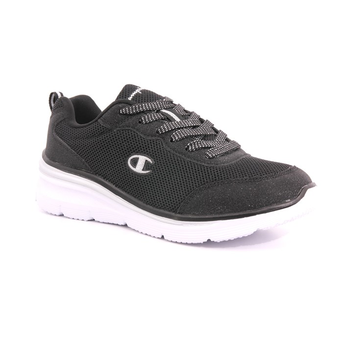 Scarpa Allacciata Champion Donna Nero  Scarpe 857 - S11490