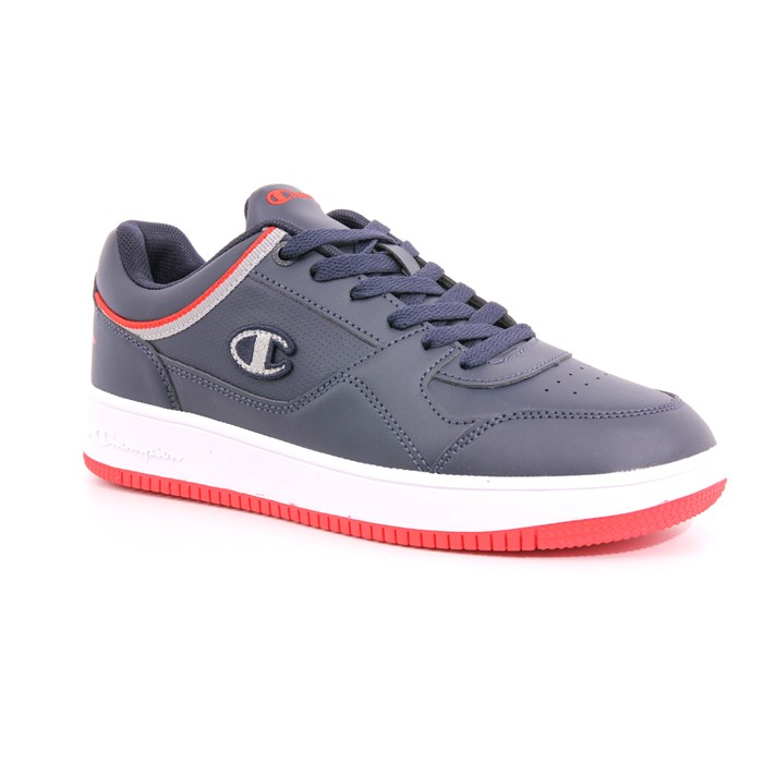 Scarpa Allacciata Champion Bambino Blu  Scarpe 861 - S32407