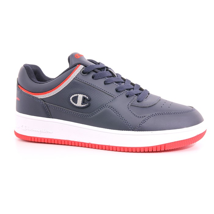 Scarpa Allacciata Champion Bambino Blu  Scarpe 861 - S32407