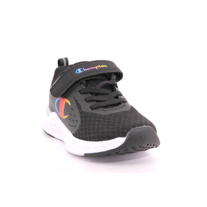 Scarpa Strappi + Elastico Champion Bambina Nero  Scarpe 867 - S32539