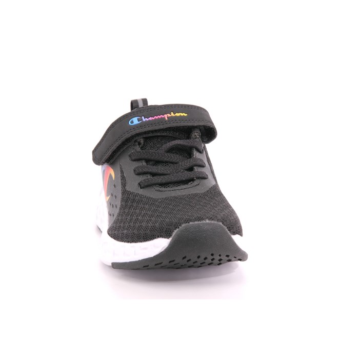 Scarpa Strappi + Elastico Champion Bambina Nero  Scarpe 867 - S32539