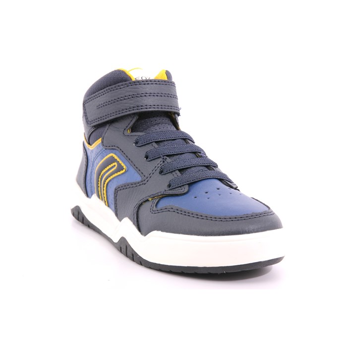 Scarpa Allacciata Geox Bambino Blu  Scarpe 447 - J267RA