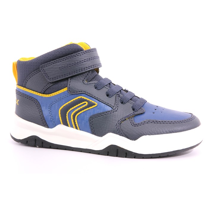 Scarpa Allacciata Geox Bambino Blu  Scarpe 447 - J267RA