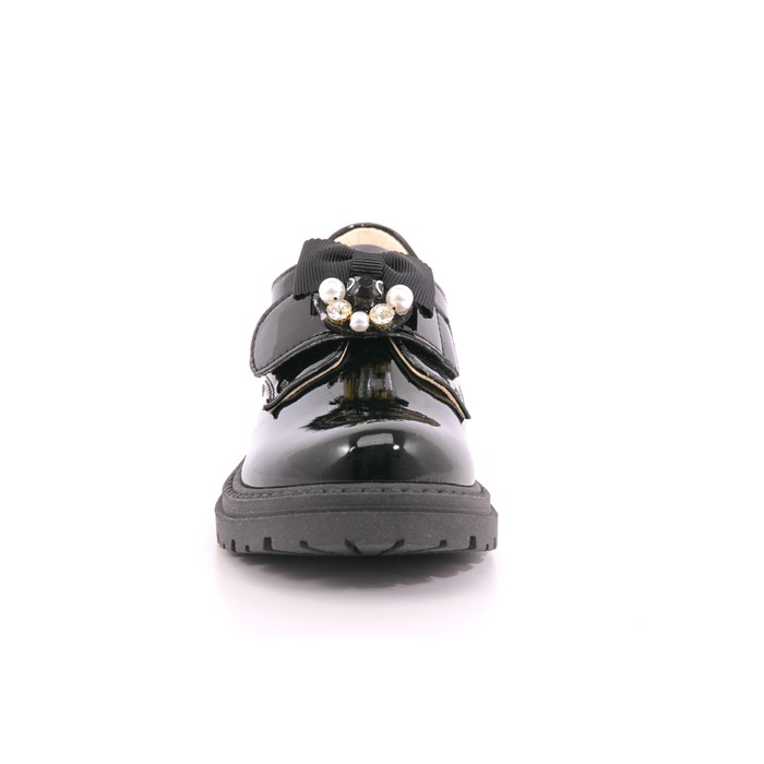 Scarpa Strappi Walkey Bambina Nero  Scarpe 45 - 42055
