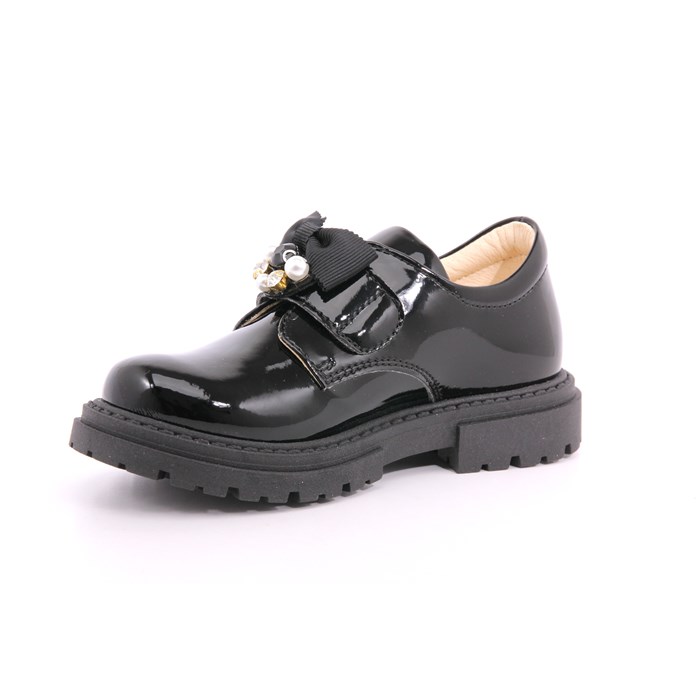 Scarpa Strappi Walkey Bambina Nero  Scarpe 45 - 42055