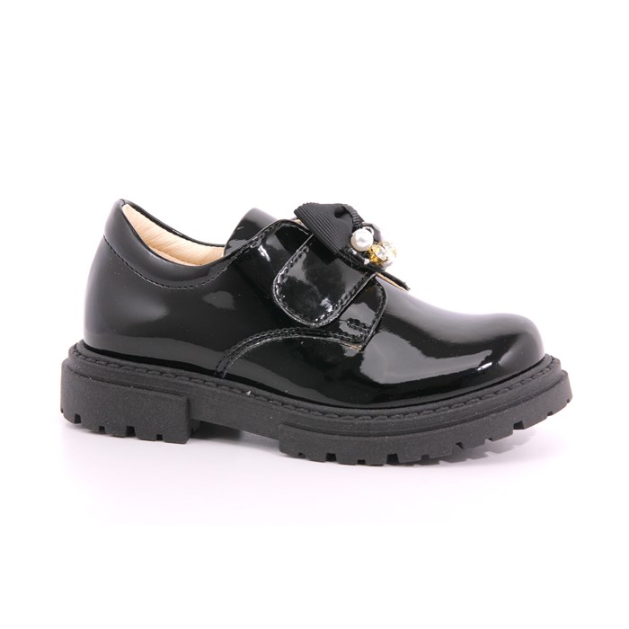 Scarpa Strappi Walkey Bambina Nero  Scarpe 45 - 42055