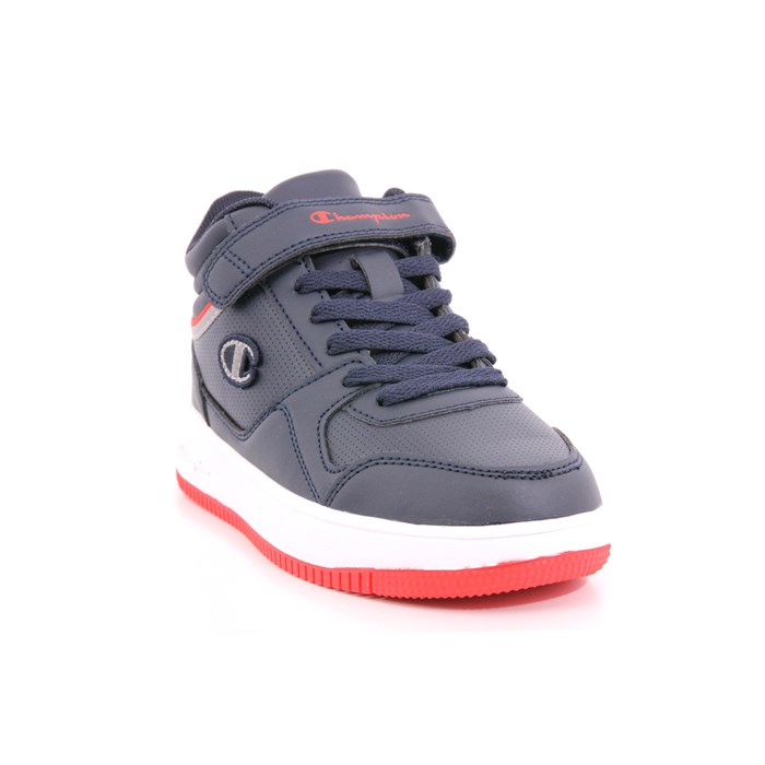 Scarpa Allacciata Champion Bambino Blu  Scarpe 874 - S32404